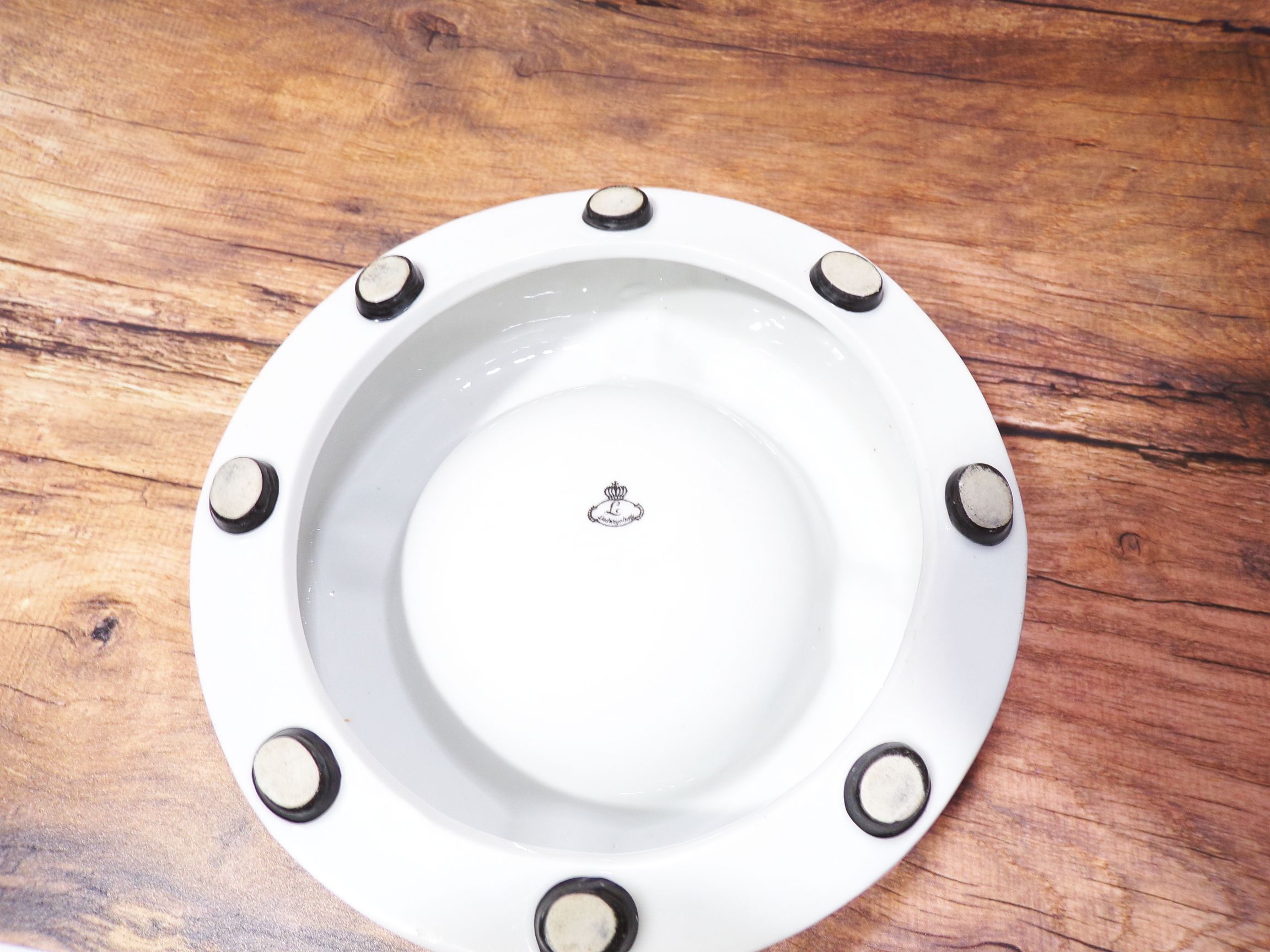 Alter Demag Porzellan Aschenbecher Art Deco 