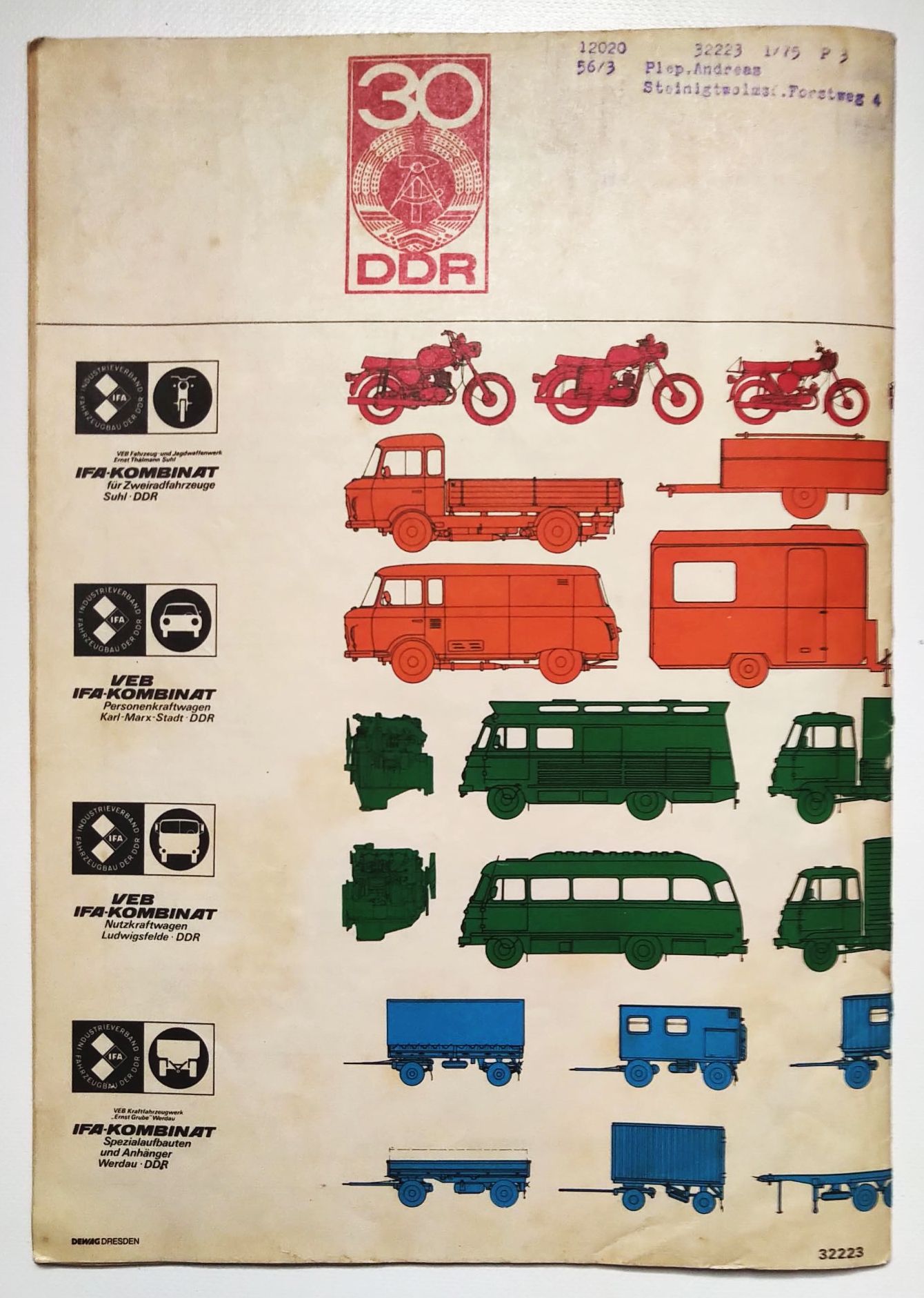 KFT Zeitschrift Nr 10 IFA Mobile DDR Kraftfahrzeugtechnik 1979 KFT Zeitschrift Nr 10 IFA Mobile DDR Kraftfahrzeugtechnik 1979