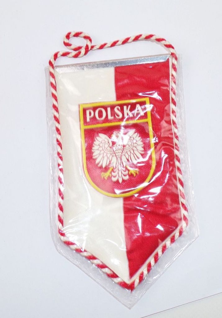 Alter Wimpel Polska Karpacz Mitbringsel Souvenir Polen