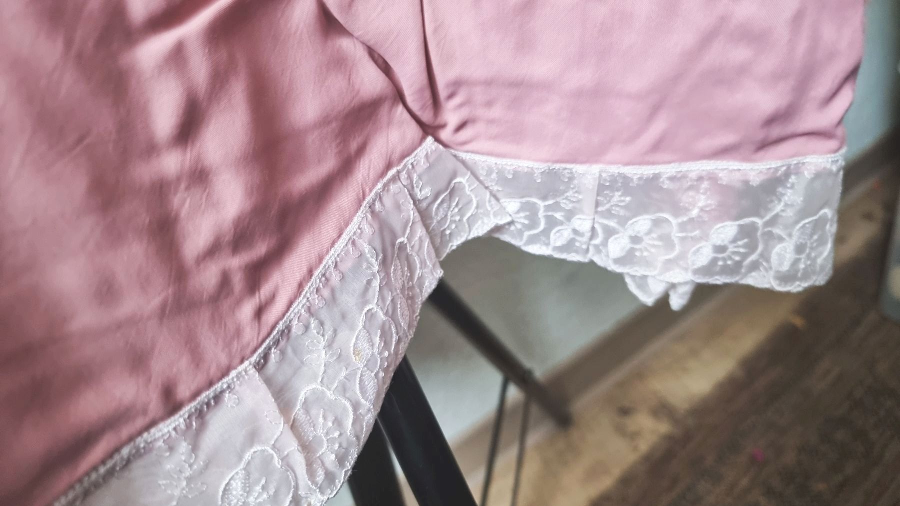 Negligee Unterrock Original Vintage Rosa Damen Nachthemd Negligee Unterrock Original Vintage Rosa Damen Nachthemd