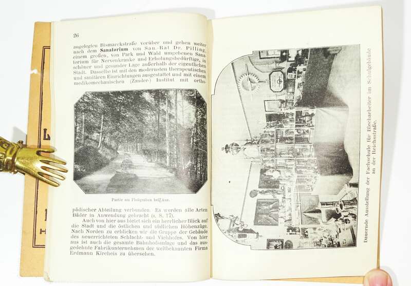 Woerl Reisehandbuch Aue im Erzgebirge 1906