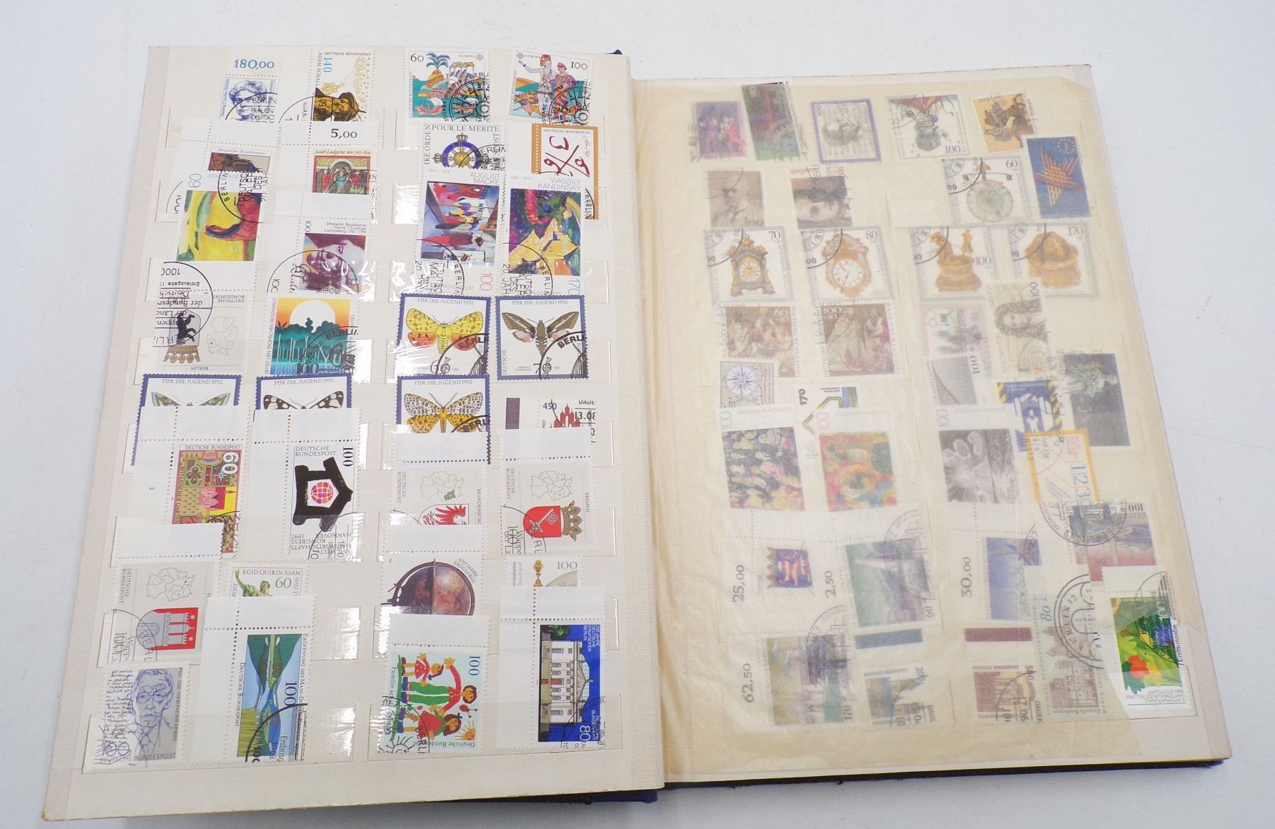 Bundespost Briefmarkenalbum 1991 bis 1995 gestempelt Bundespost Briefmarkenalbum 1991 bis 1995 gestempelt