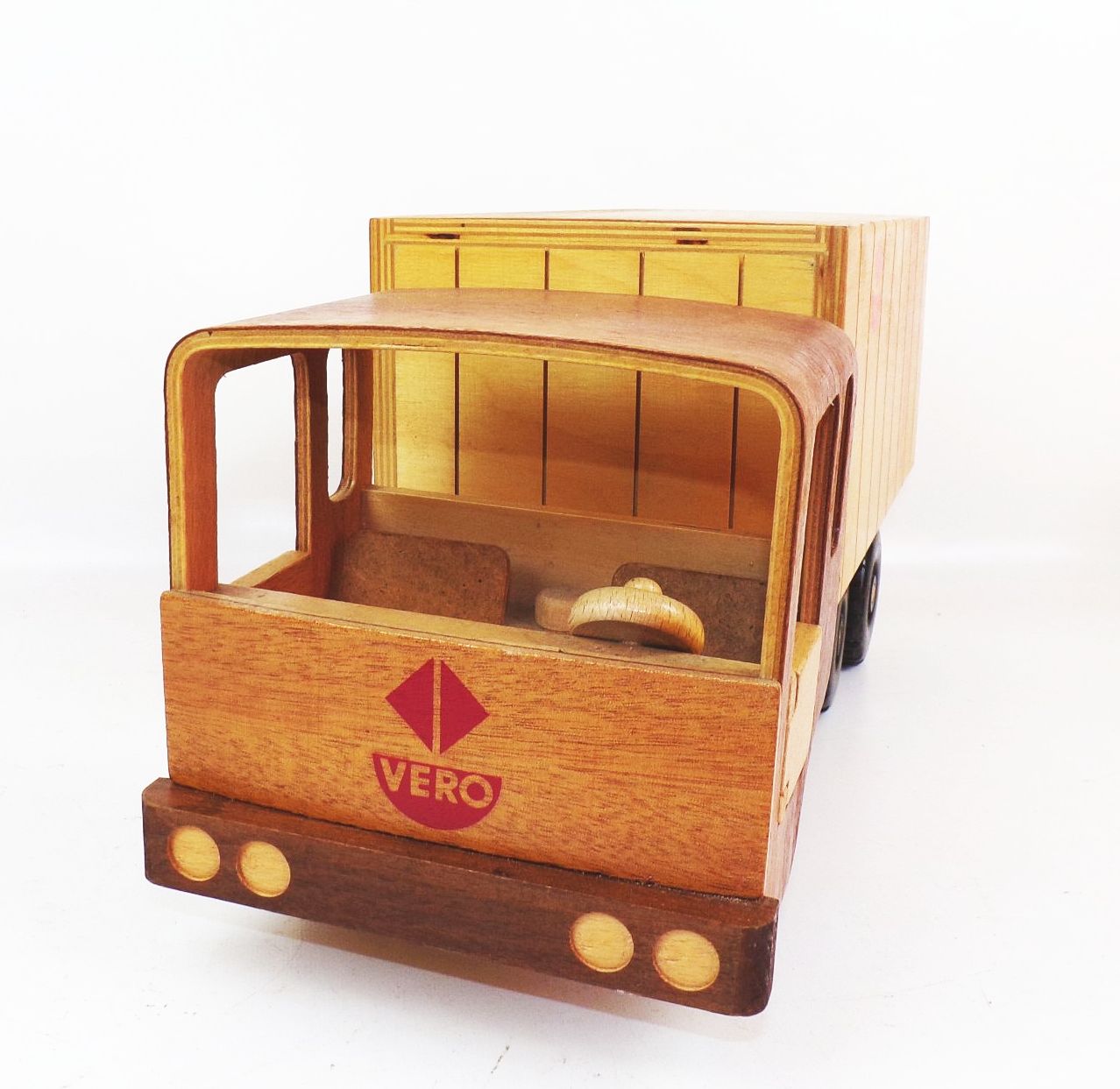 Vero Fröbel LKW Kipper Laster Holzspielzeug DDR
