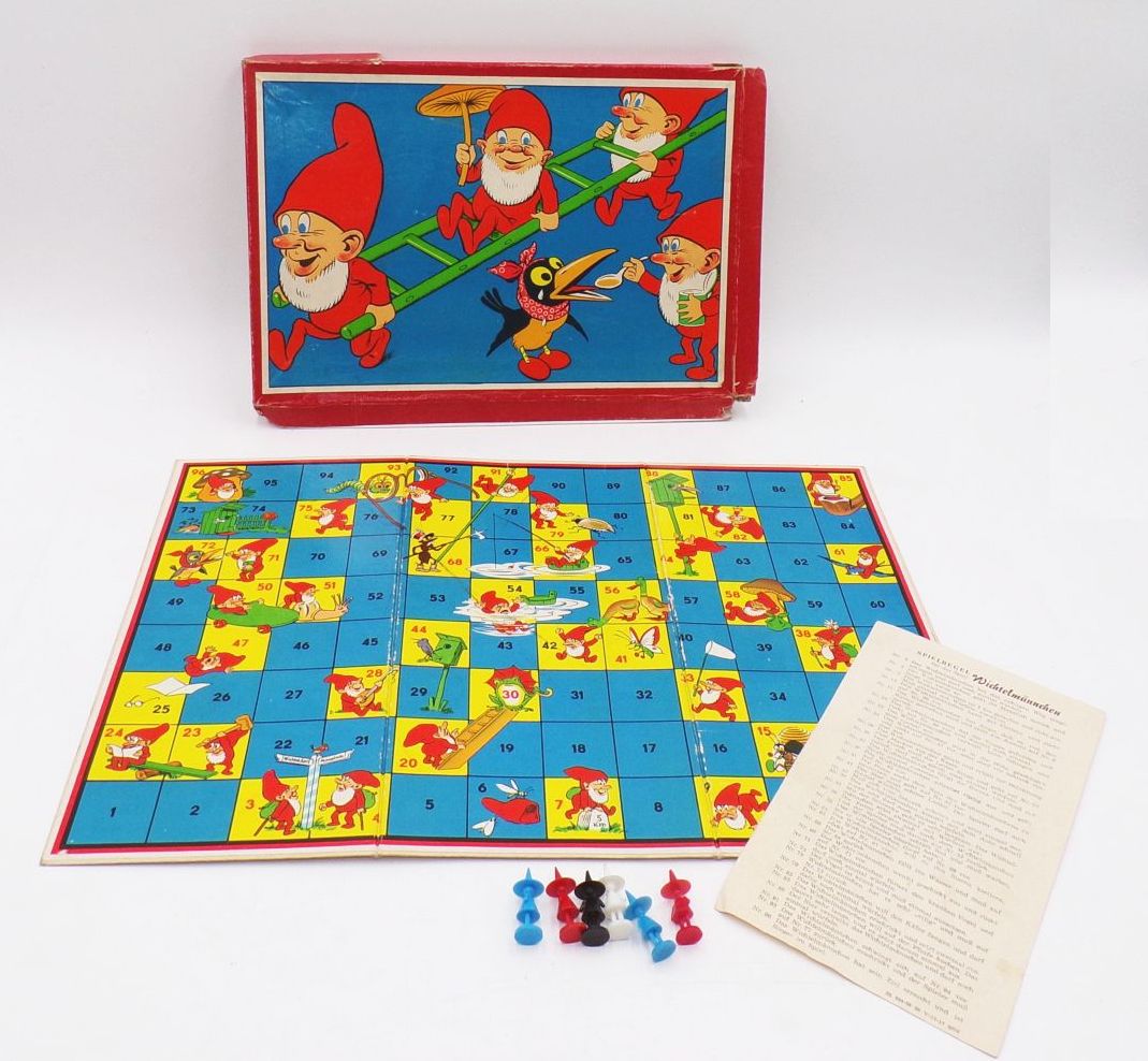 Altes Brettspiel Wichtelmännchen 1959 DDR 