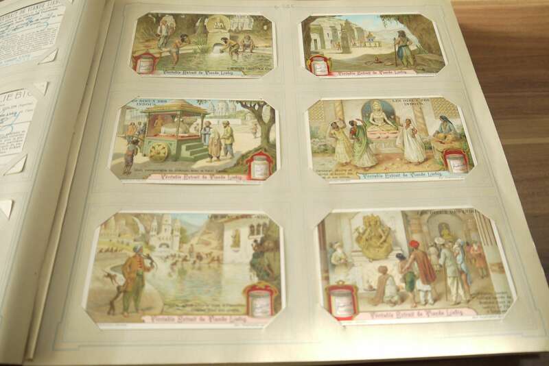 Chromo Sammelalbum ca 51 Seiten 306 Liebig Sammelbilder