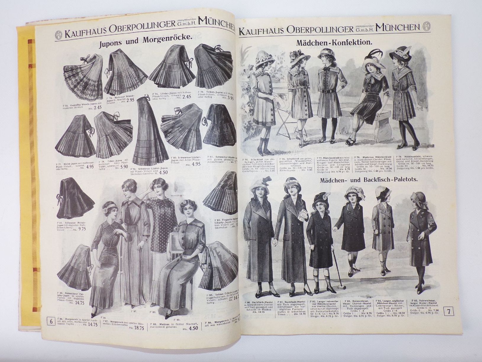 Alter Katalog Kaufhaus Oberpollinger München 1913 Mode Spielwaren Lampen