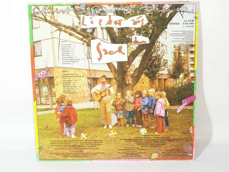 Christian Rau und Freunde Lieder aus dem Sack Amiga 845340 LP 