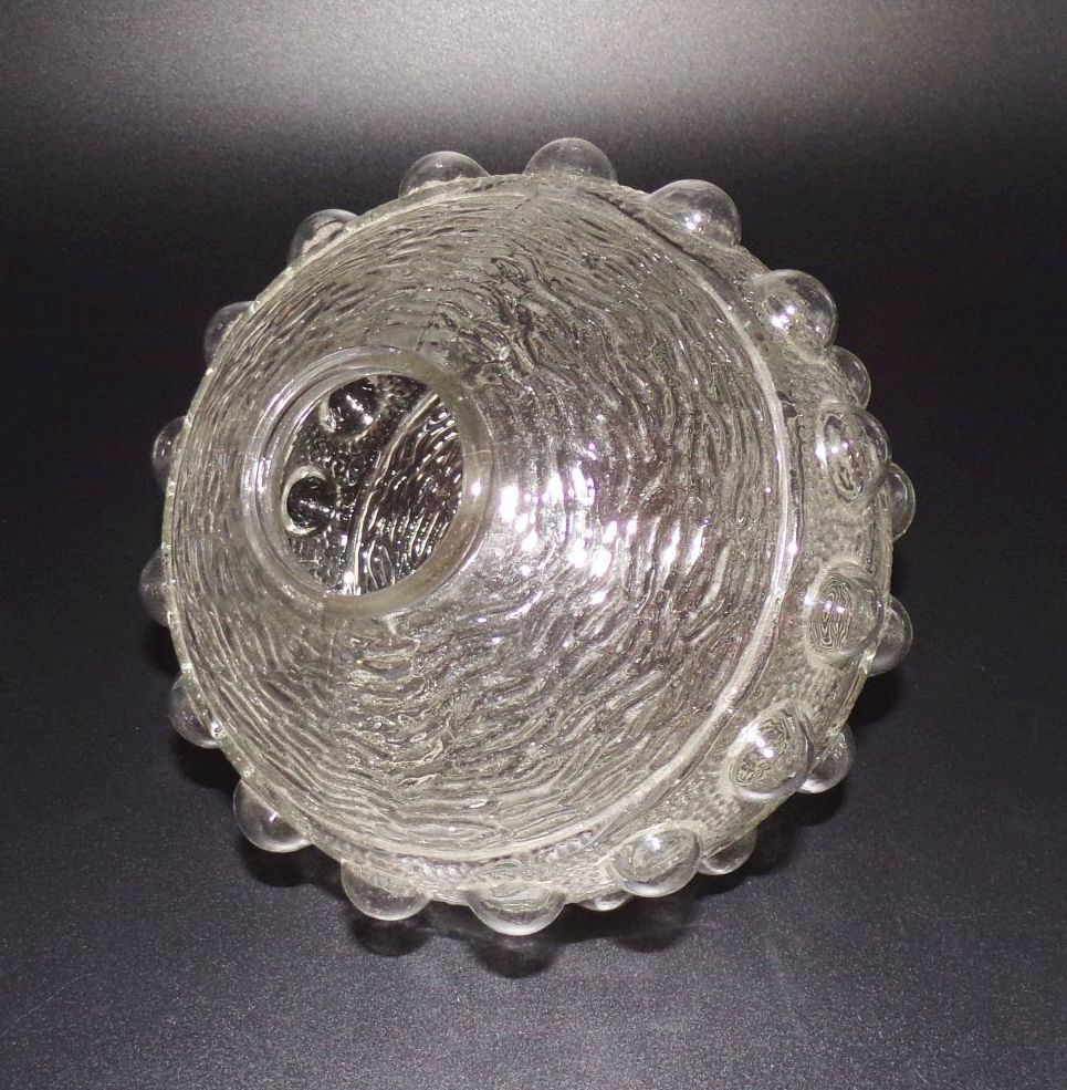 Lampenglas Bubble 4 Stück Pressglas Transparent Ersatzglas Lampenschirm