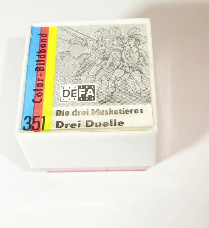 Defa Color Bildband 351 Die drei Musketiere Drei Duelle Diafilm DDR 