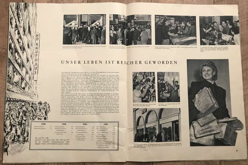 Deutsche demokratische Republik im Aufbau 1952 Heft 2 DDR Zeitschrift