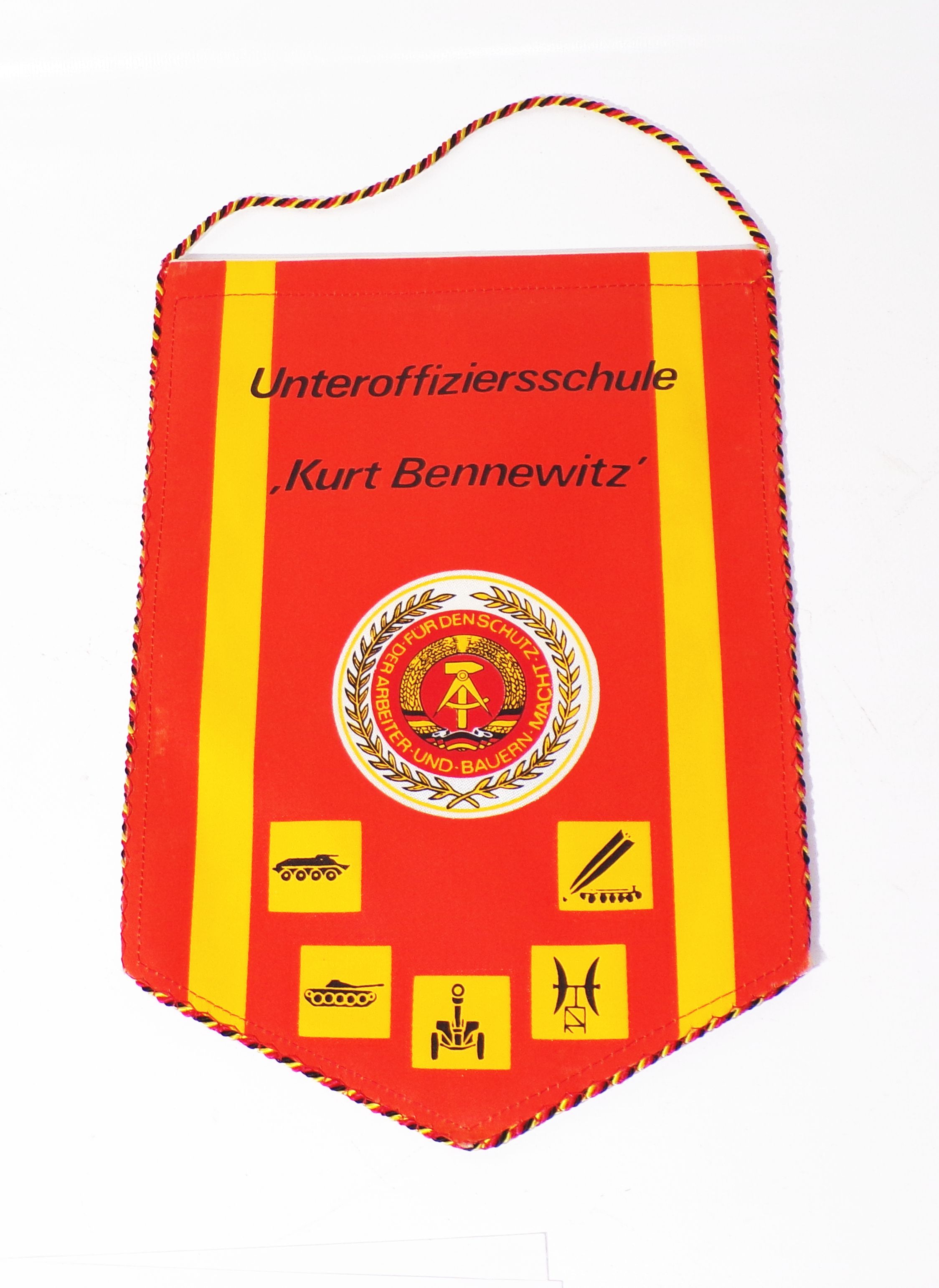 Wimpel ASG Vorwärts Delitzsch Breiter Turm ASV DDR