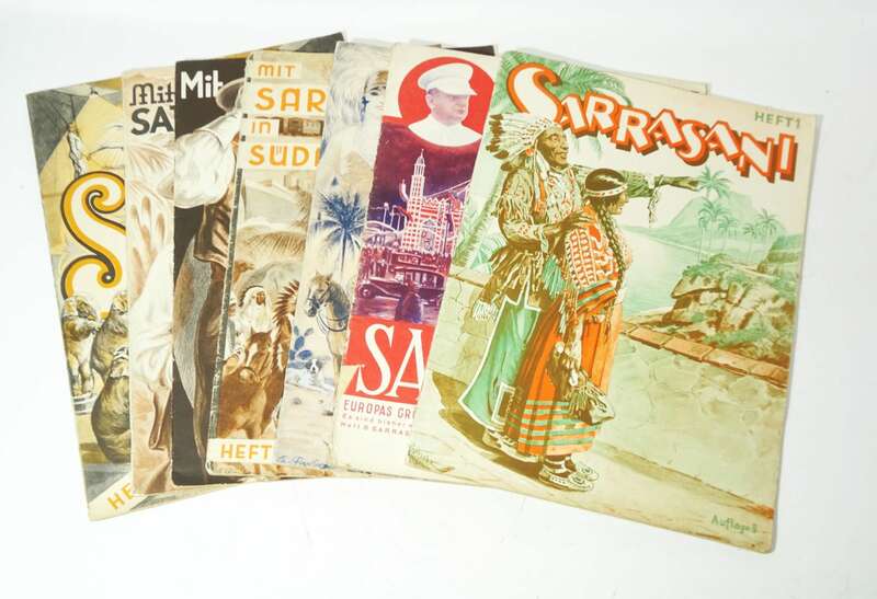 Sarrasani 7 Hefte Zirkus Circus 