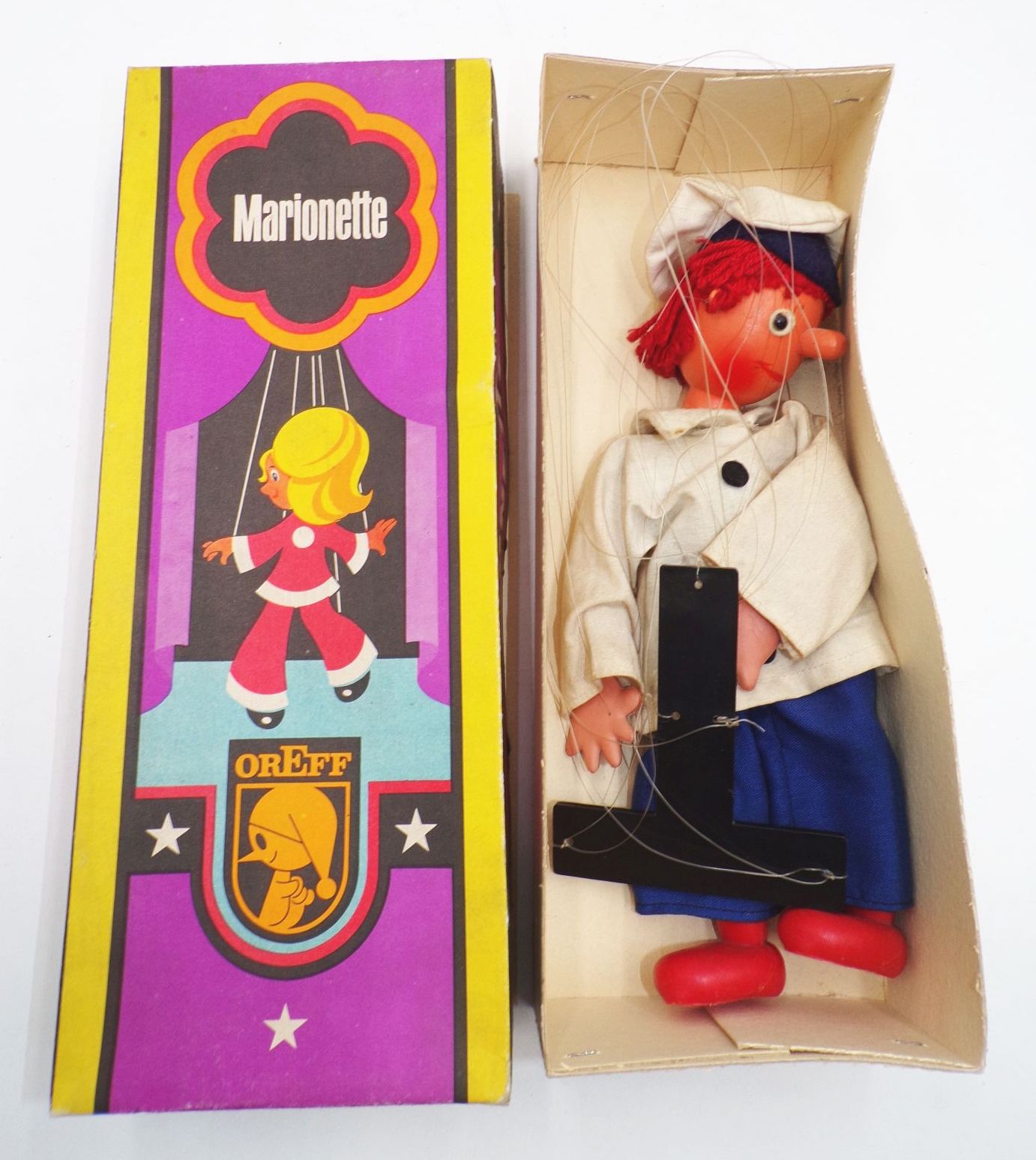 Alte Oreff Marionette DDR Handpuppe Matrose