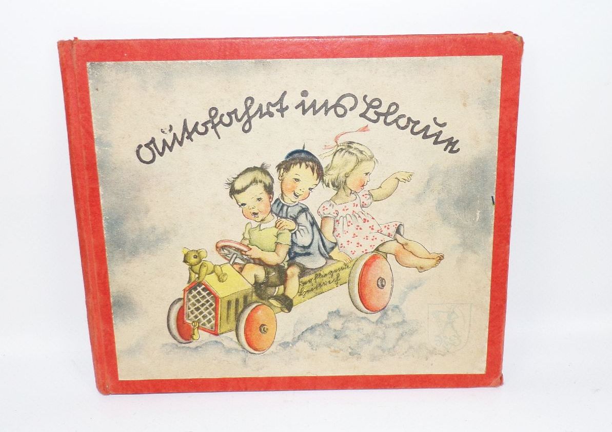 Autofahrt ins Blaue Eva Schäfer Luther Marianne Schneegans um 1930 Kinder Buch