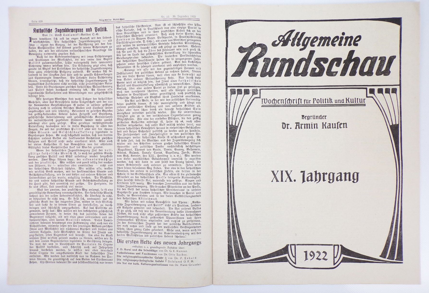 Allgemeine Rundschau Politik und Kultur 1922 kompletter Jahrgang Allgemeine Rundschau Politik und Kultur 1922 kompletter Jahrgang