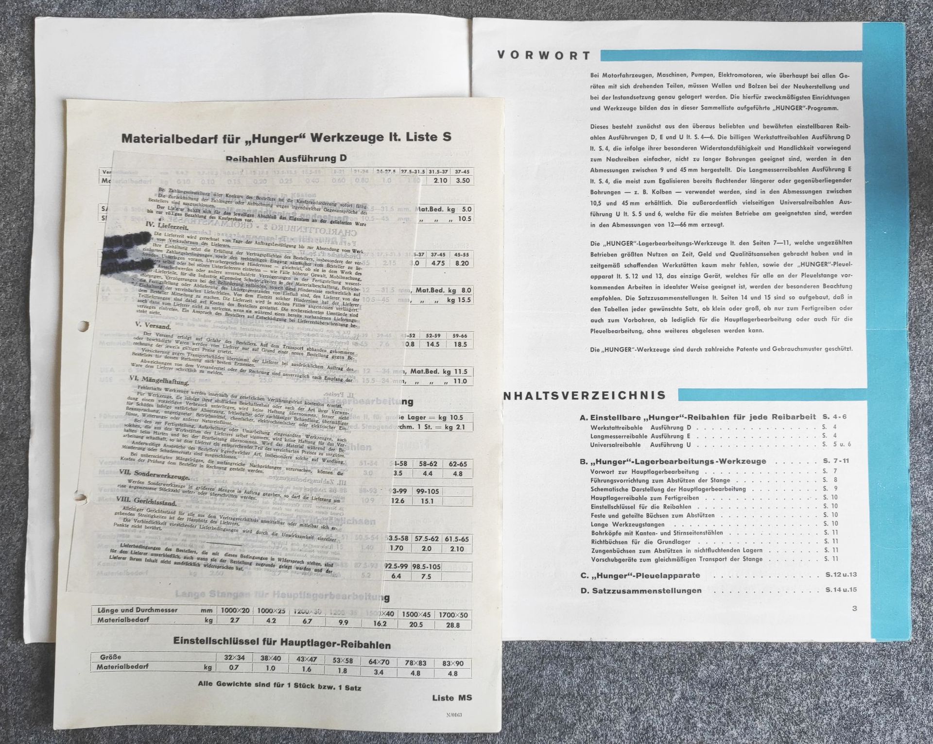 Hunger Reib Ahlen Werkzeuge für die Lagerbearbeitung Liste München Hunger Reib Ahlen Werkzeuge für die Lagerbearbeitung Liste München