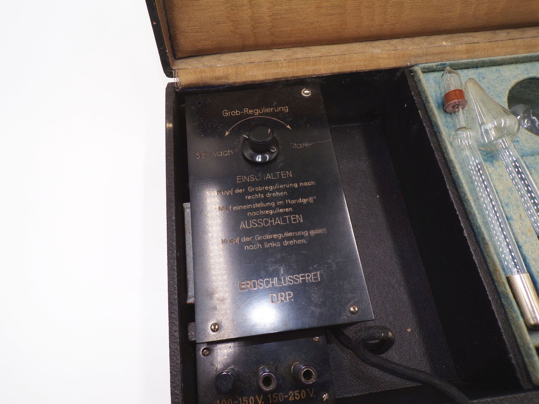 Altes Radiostat Reizstromgerät Strahlenapparat Hochfrequenz 