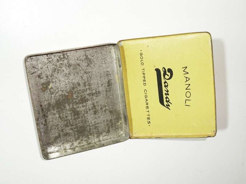 Manoli Dandi Zigaretten Berlin Zigarettendose Blechdose 