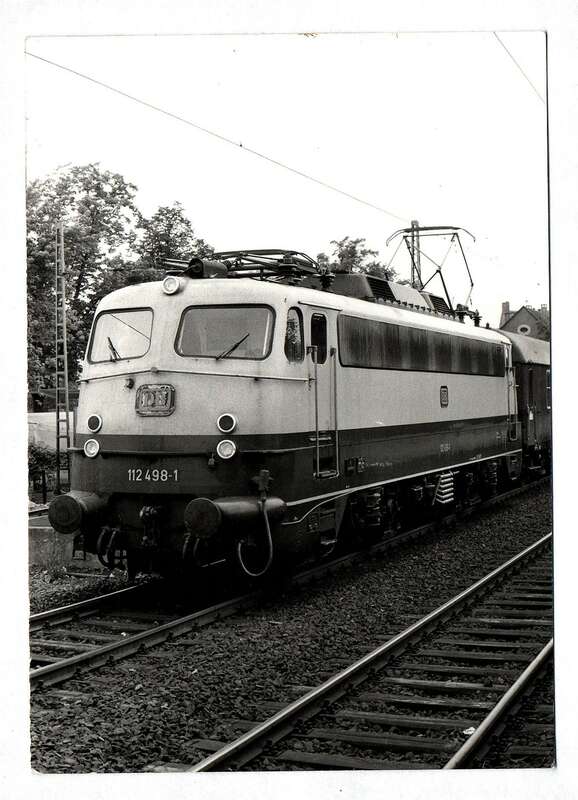 Foto Elektrolok 112 498-1 E-Lok Bad Godesberg Elektrolokomotive