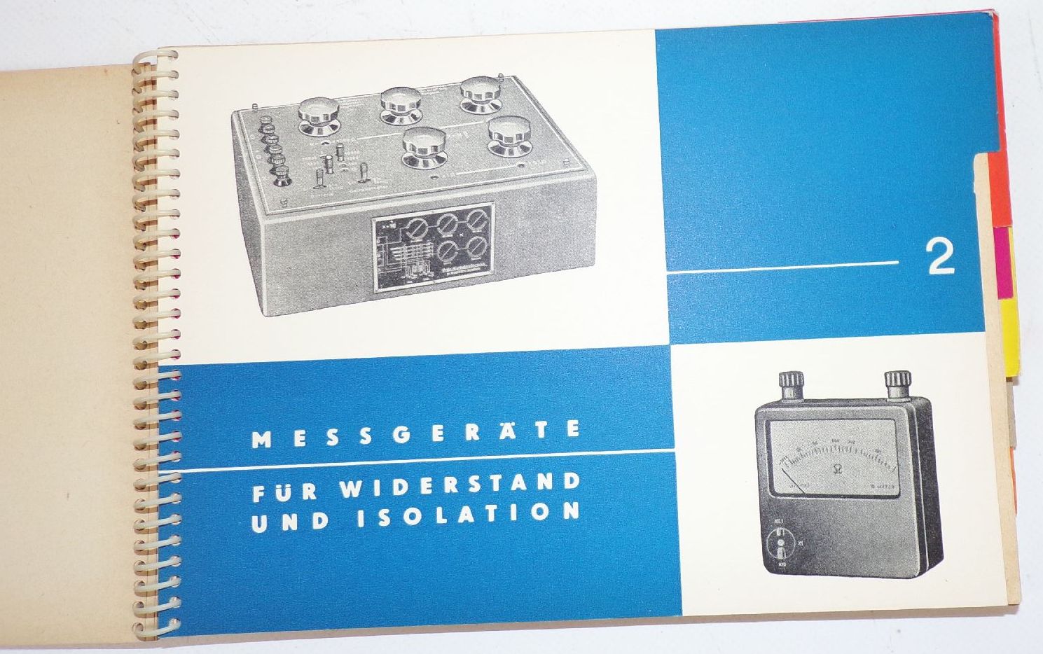 Alter Katalog Elektrische Messgeräte Staatliches Maschinenkontor 1964