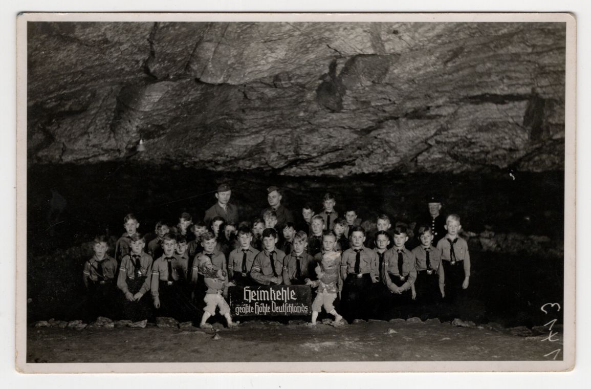 Foto Ak Pimpfe Hitlerjugend Napola Ballenstedt um 1935 Drittes Reich