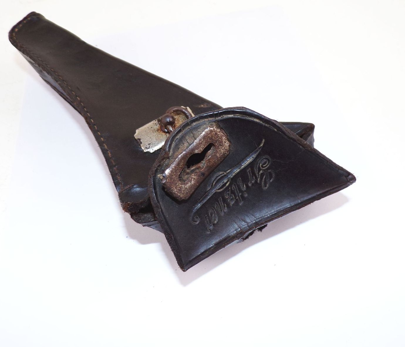 Alte Gritzner Fahrradtasche Werkzeugtasche Leder Oldtimer Alte Gritzner Fahrradtasche Werkzeugtasche Leder Oldtimer