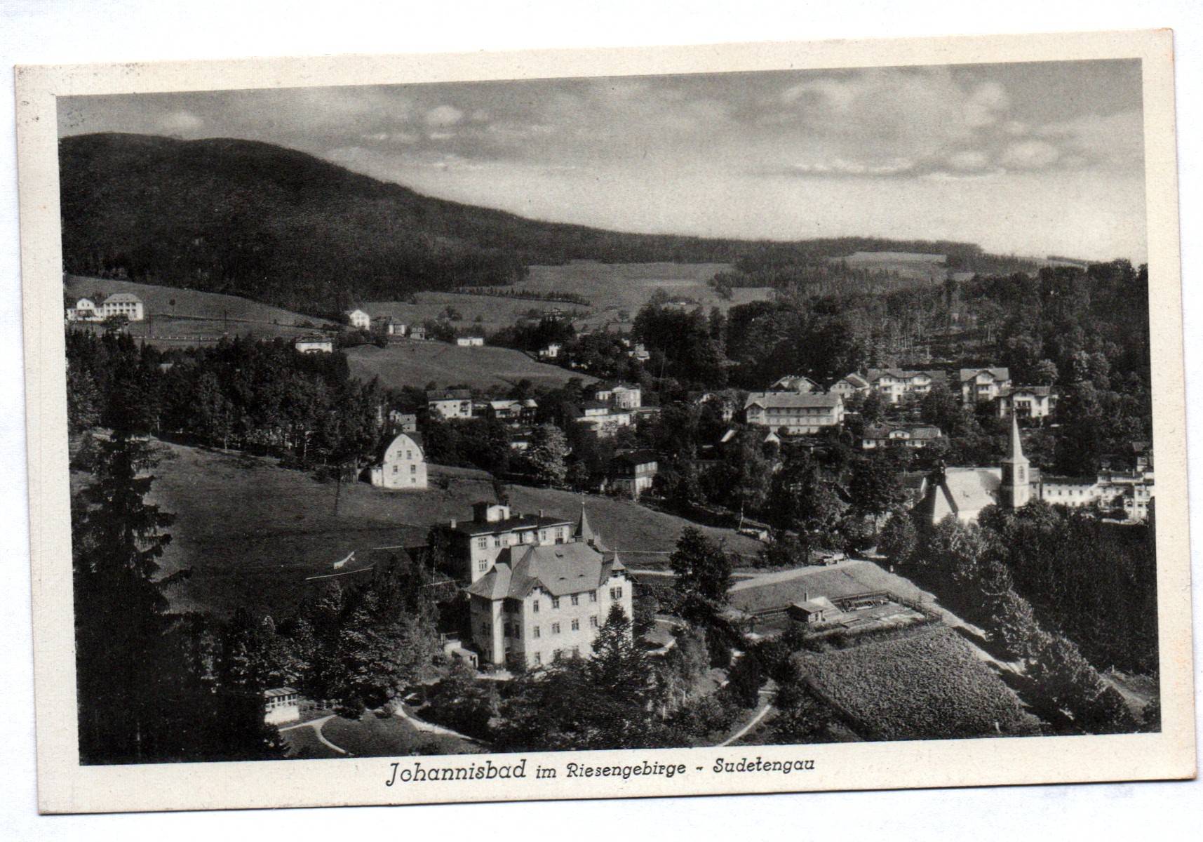 AK Johannisbad im Riesengebirge Sudetengau 1942