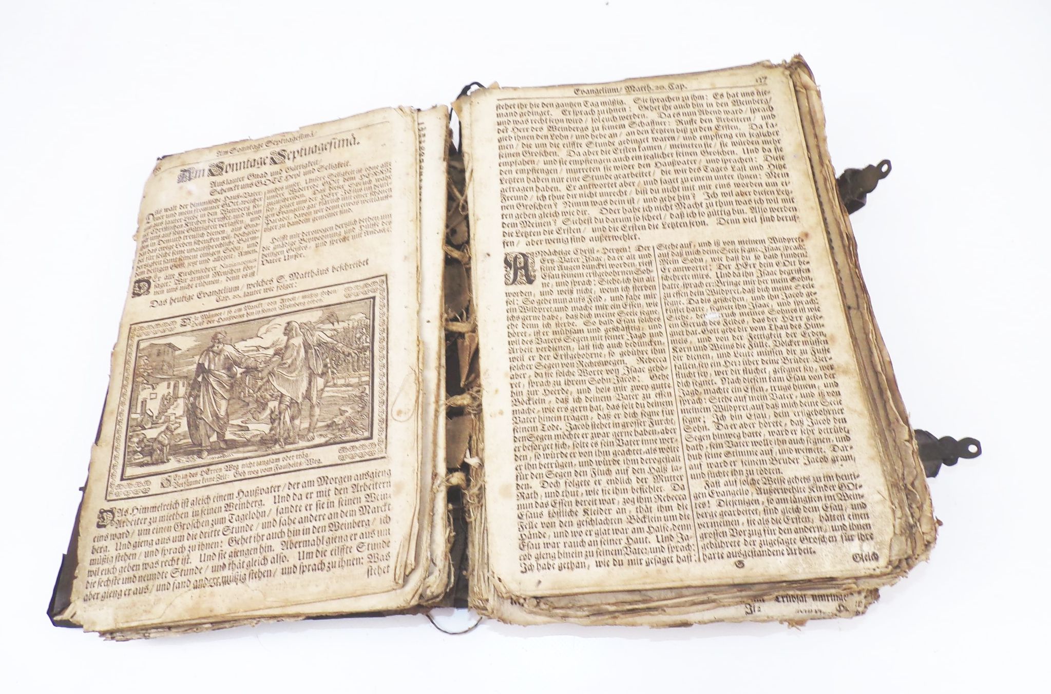 Buch Gebetsbuch Bibel um 1700 