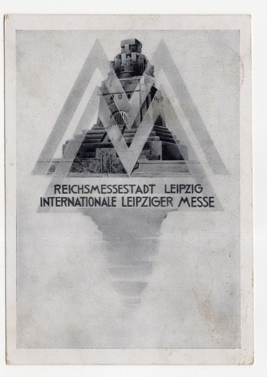 Ak Reichsmessestadt Leipzig Internationale Messe 1941