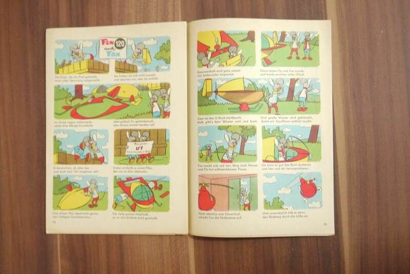 Atze Comic Heft 1 Januar 1968 DDR Mit Atze zum Wintersport