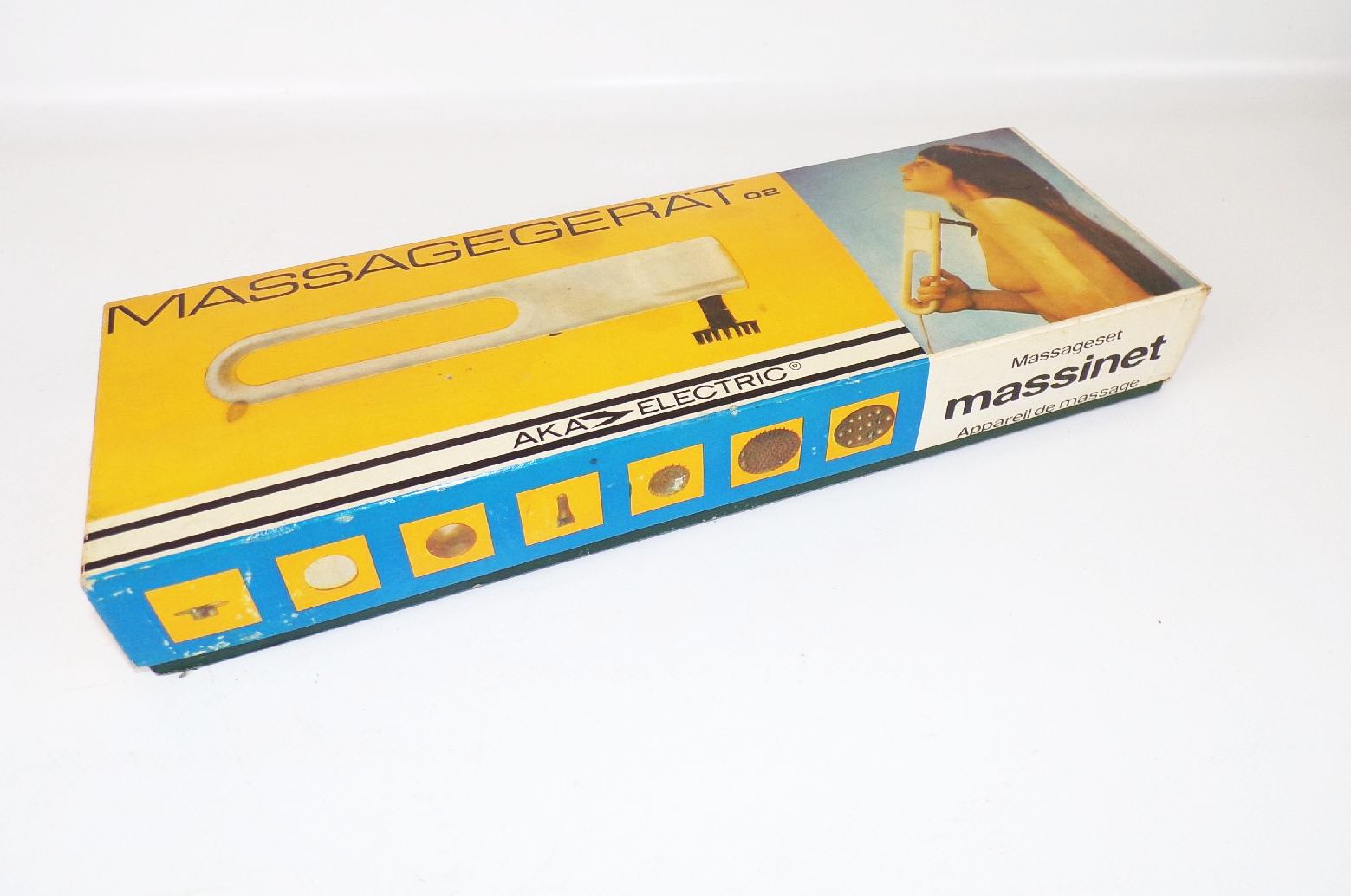 Altes Massagegerät DDR Aka electric mit OVP Altes Massagegerät DDR Aka electric mit OVP