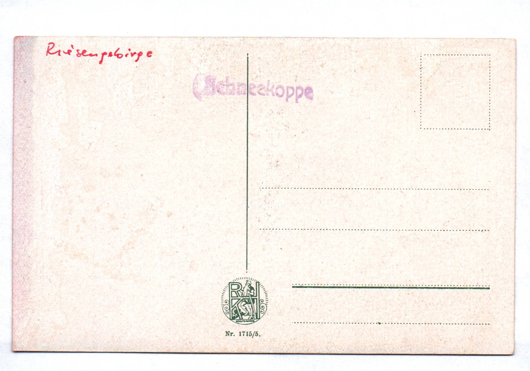 Ak Gruß aus dem Riesengebirge singende Wanderer Humor Scherz