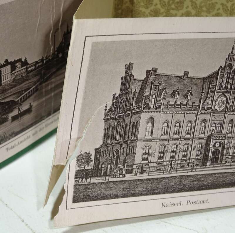 Leporello Kolberg Pommern um 1880 Colberg Polen