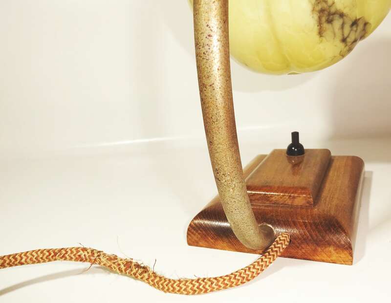 Kugellampe Art Deco Nachttischlampen Set Paar Tischlampen Fröhlich Leuchten 