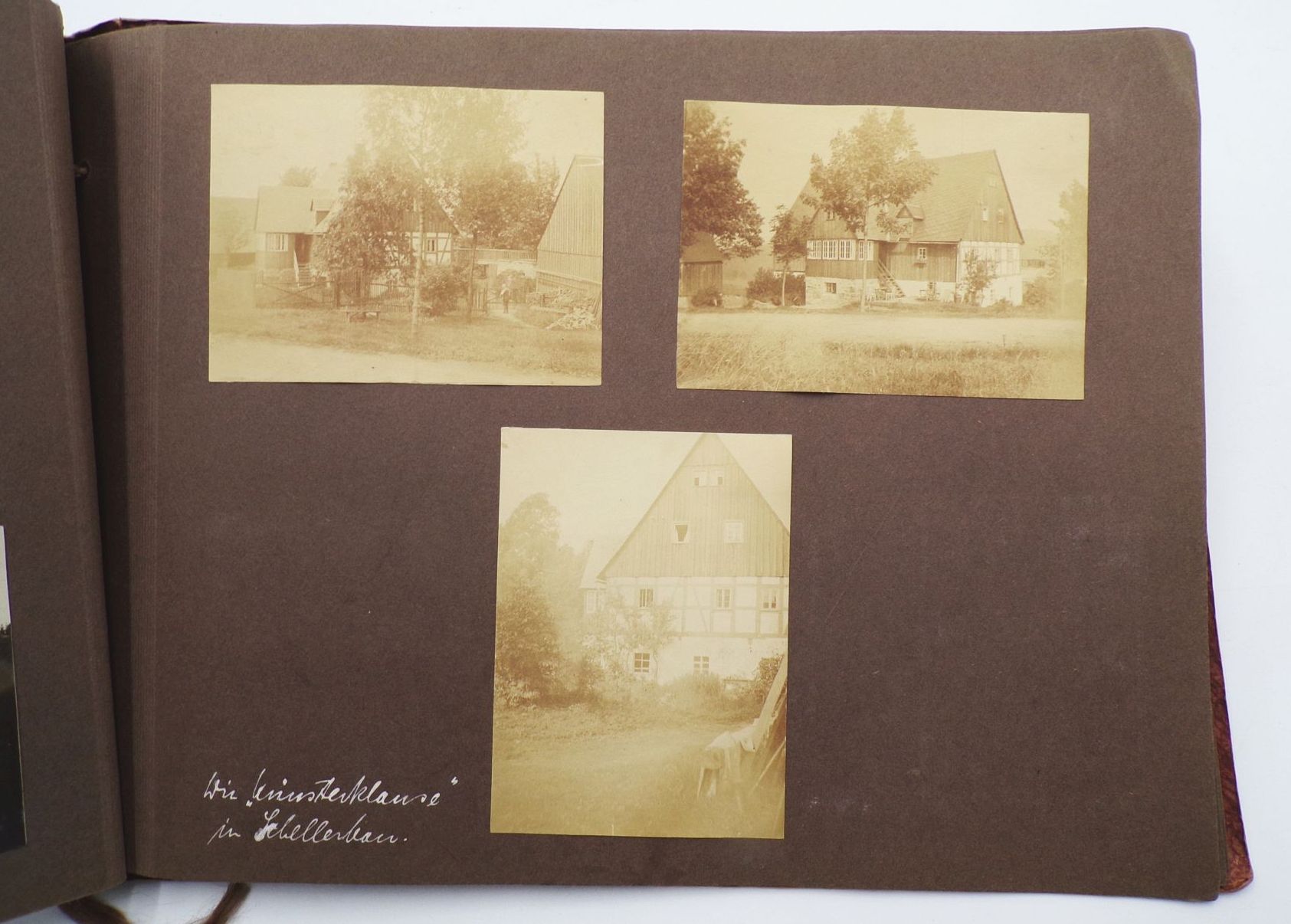 Fotoalbum Wickersdorf Riesengebirge Schellerhau Schiff Rügen 1923 bis 1929