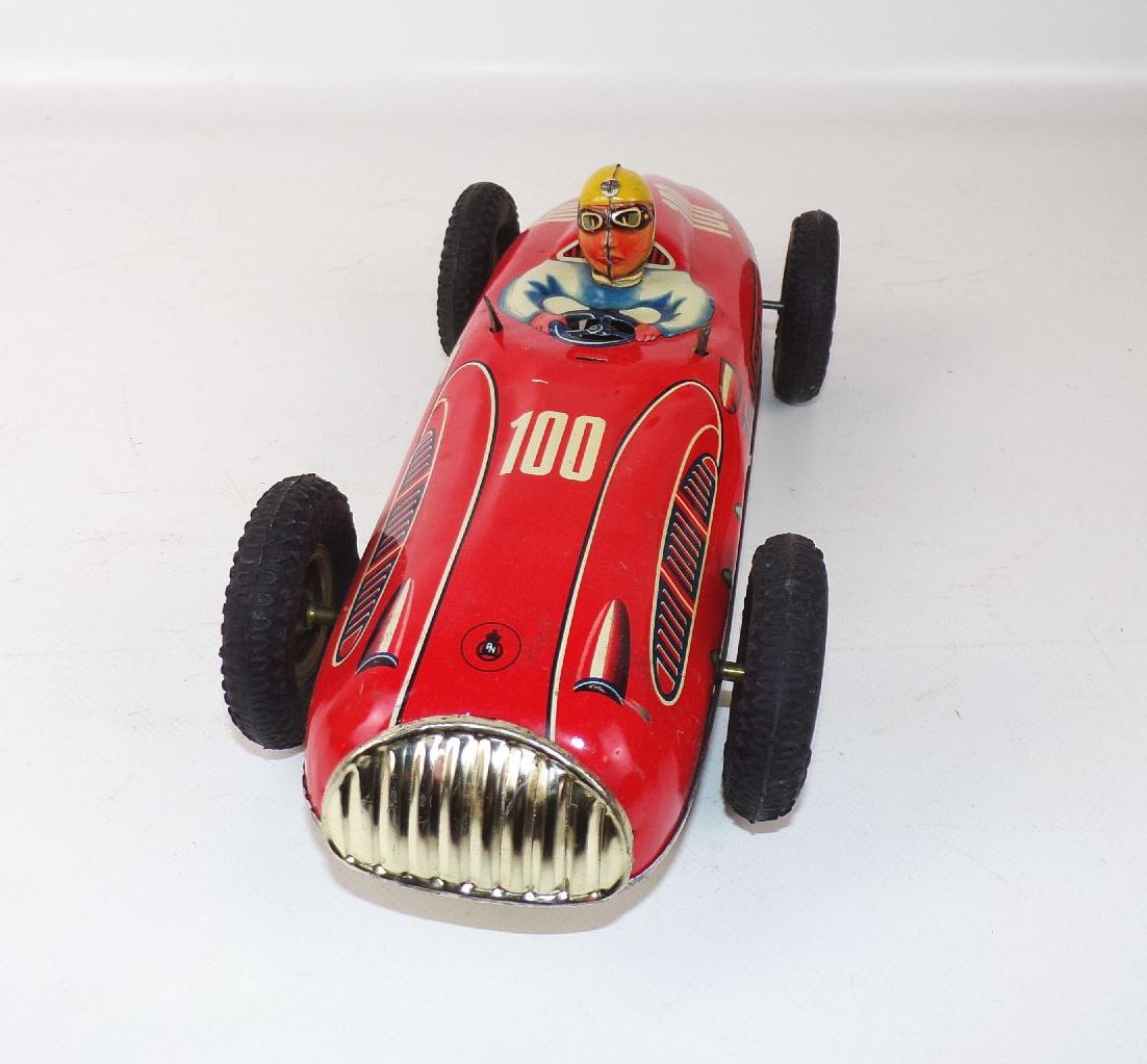 Alter Taifun Rennwagen Blechspielzeug Vintage Rennauto Alter Taifun Rennwagen Blechspielzeug Vintage Rennauto