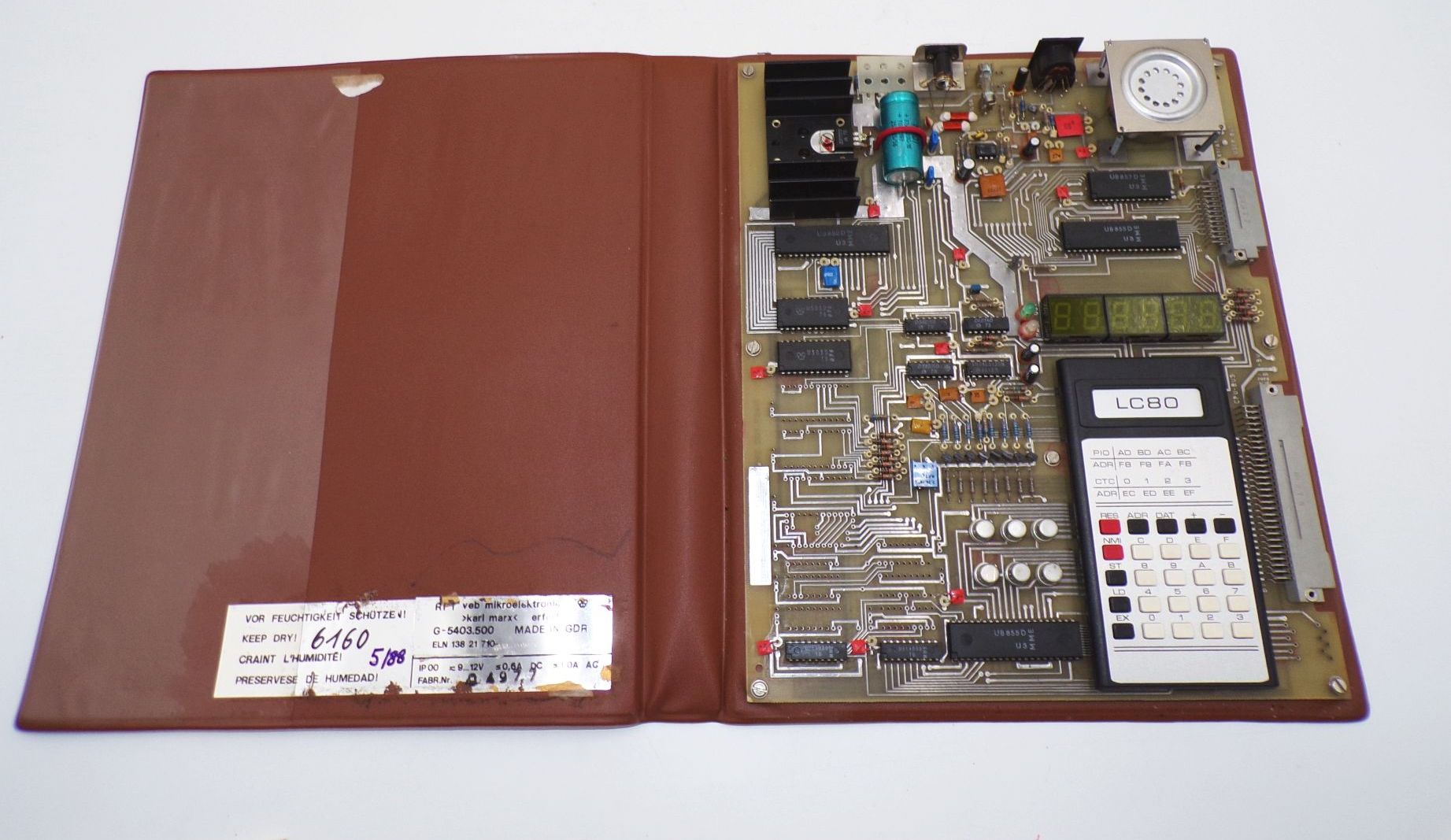 DDR Lerncomputer LC80 mikroelektronik RFT vintage