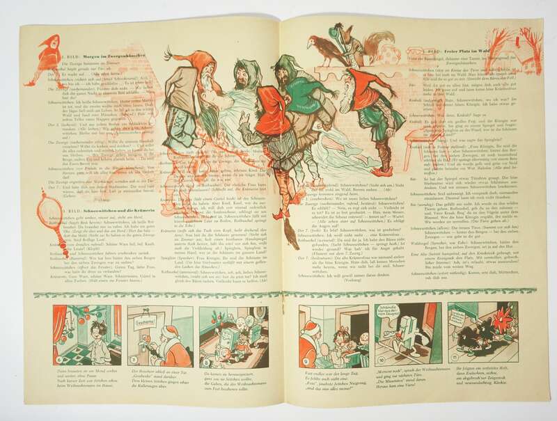 Frösi Beilage Tannenbäumchen Schneewittchen 