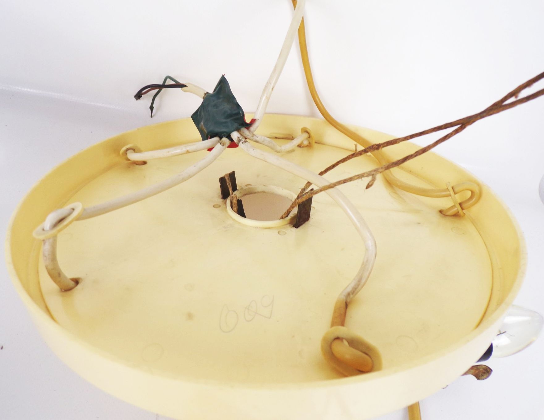 Alte Bubble Pendellampe 1970er DDR Kaskadenlampe Vintage Deckenlampe Alte Bubble Pendellampe 1970er DDR Kaskadenlampe Vintage Deckenlampe