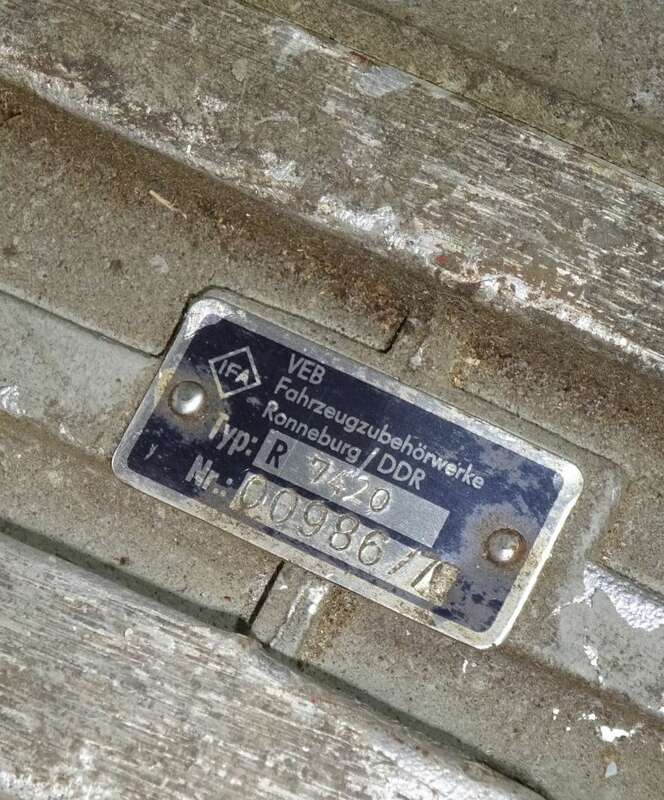 Multicar Lenkgetriebe Lenksäule VEB Fahrzeugzubehörwerke Ronneburg