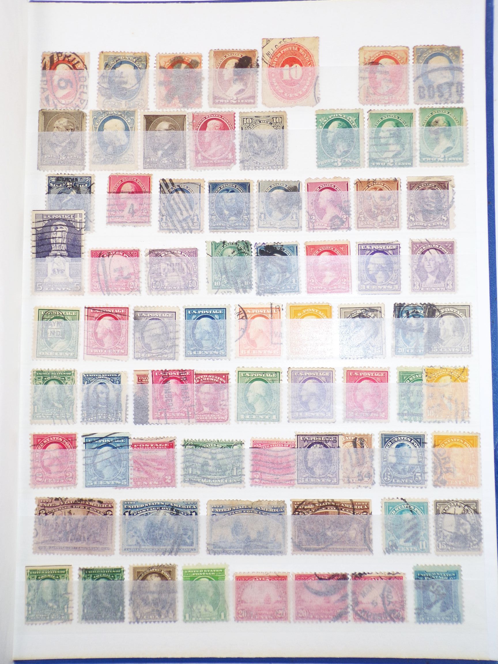 USA Briefmarken Konvolut Briefe