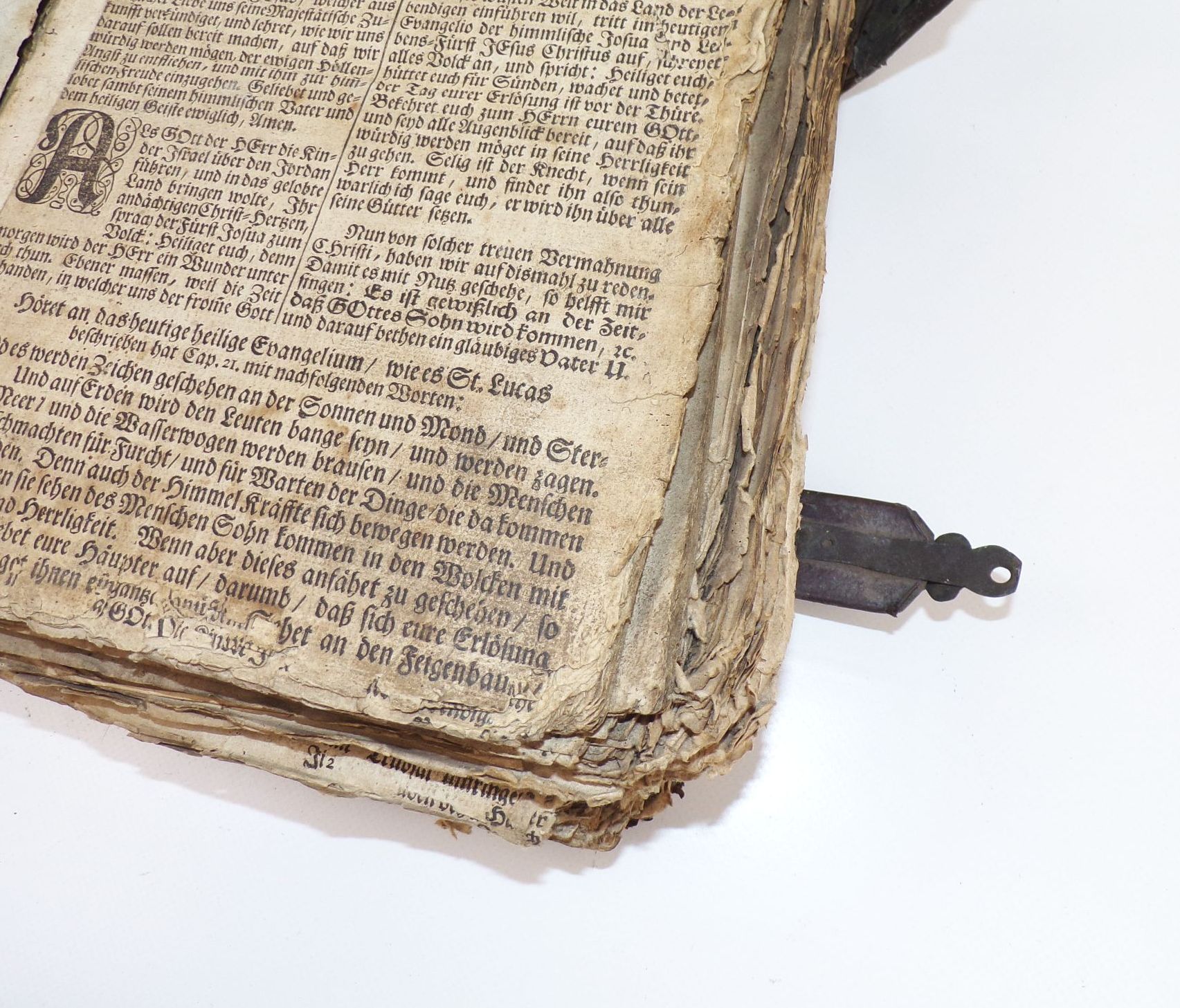 Buch Gebetsbuch Bibel um 1700 