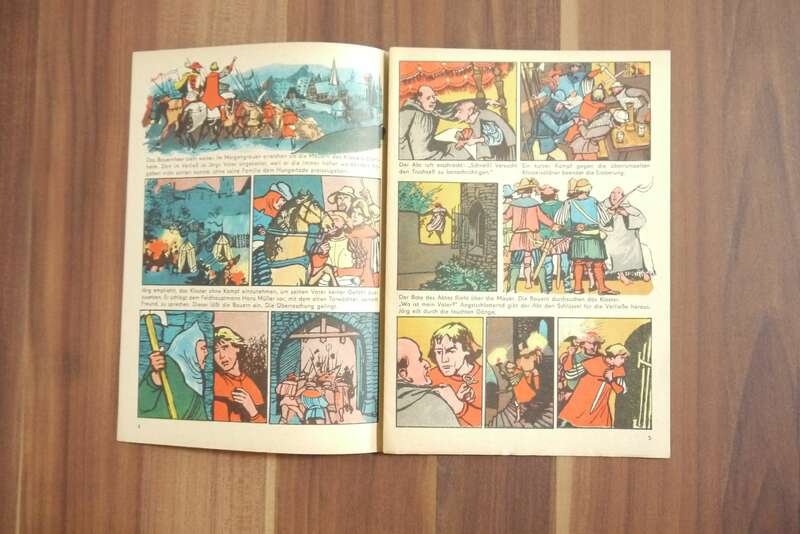 DDR Comic Atze 1967 Heft 2 Der Kampf beginnt