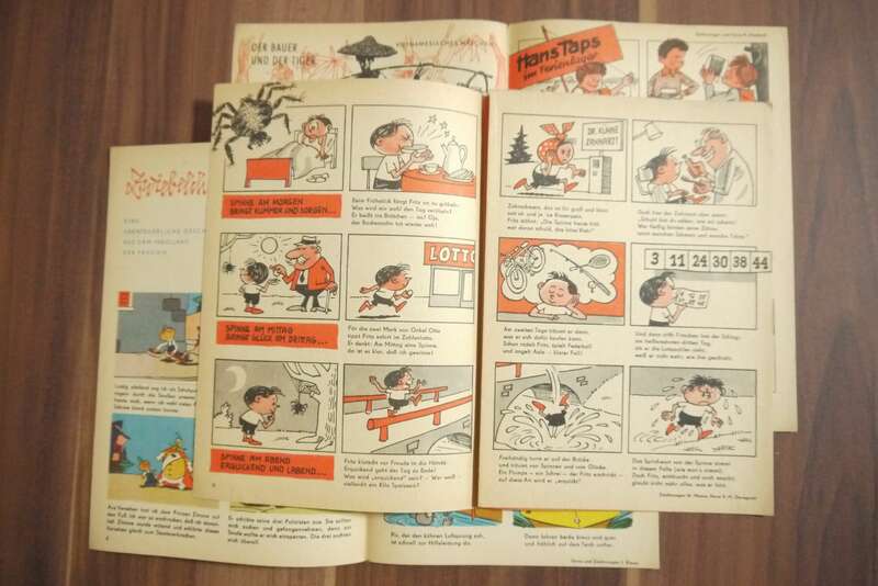 Bitte nicht stören Ferien Atze Comic DDR 1963 Heft 8