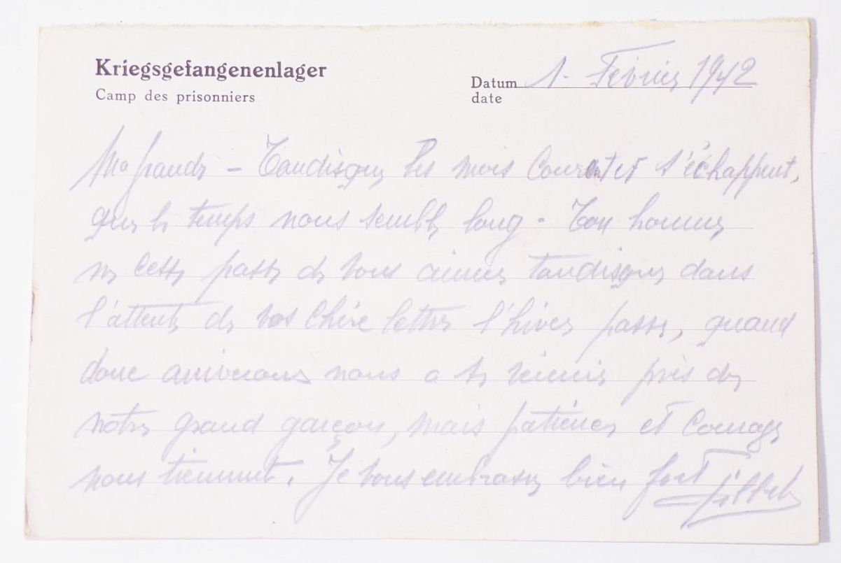 Konvolut Kriegsgefangenenpost 1942 Stalag IA 8 Stablack Ostpreußen 