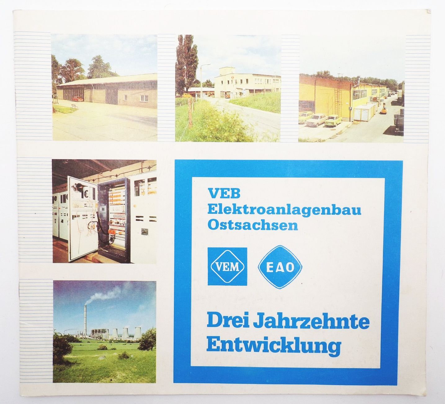 VEB Elektroanlagenbau Ostsachsen Drei Jahrzehnte Entwicklung 1989