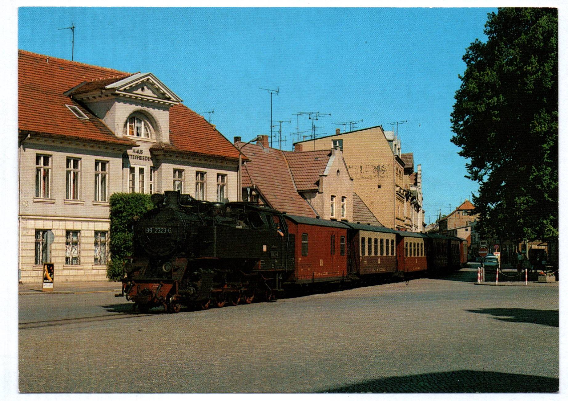 Foto Ak Bad Doberan 1990 Molli Eisenbahn Dampflok 99 2323-6