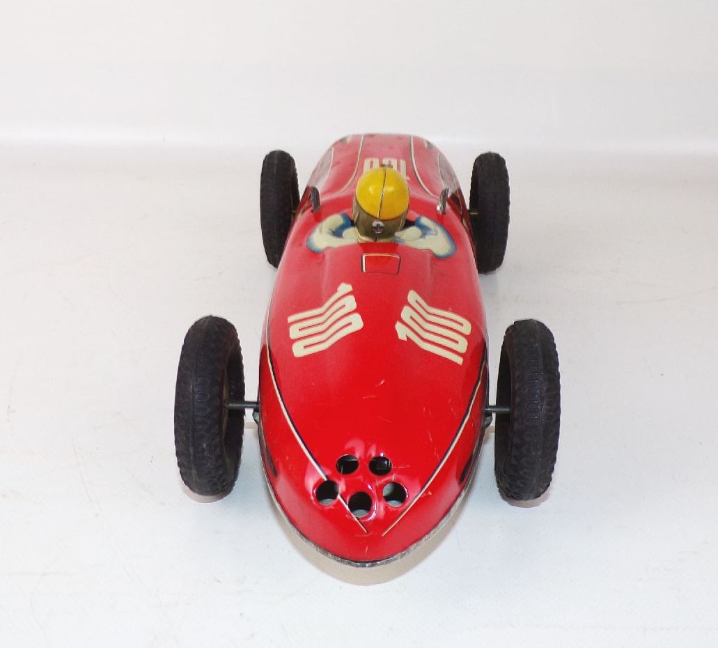Alter Taifun Rennwagen Blechspielzeug Vintage Rennauto Alter Taifun Rennwagen Blechspielzeug Vintage Rennauto