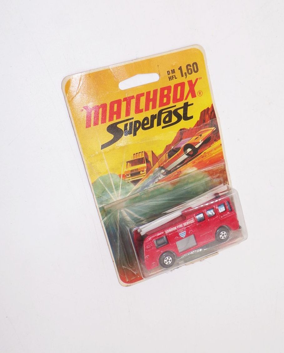 Matchbox Superfast 35 Merryweather Fire Engine OVP