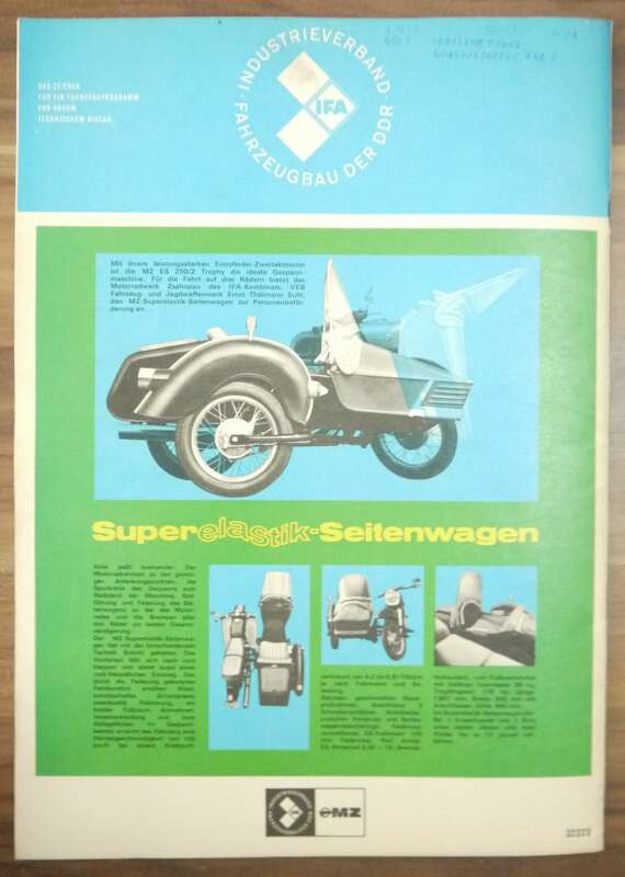 KFT Instandsetzungs Hinweise Wartburg 353 Juni 1971 Zeitschrift ES 250 2